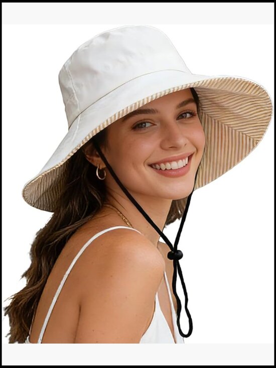 Wide Brim Sun Hat Foldable UPF50+ Summer Beach Travel Outdoor Protection main image 4